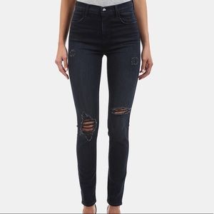 JBrand high rise skinny jeans